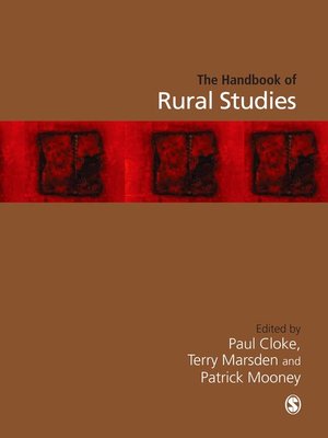 cover image of Handbook of Rural Studies